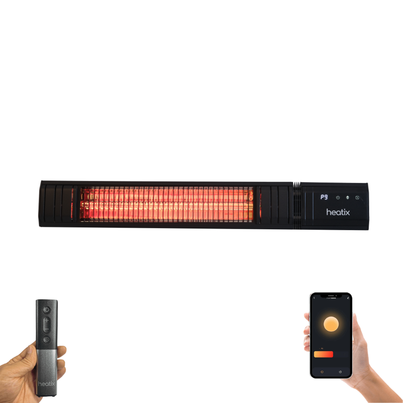 Smart Wall Mounted Heater 2500W | Heatix Patio Heater 