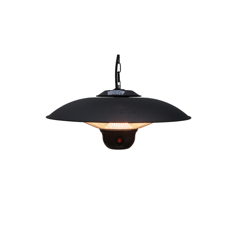 Hängender Terrassenheizer mit LED-Beleuchtung 2100W – Heatix Heizstrahler