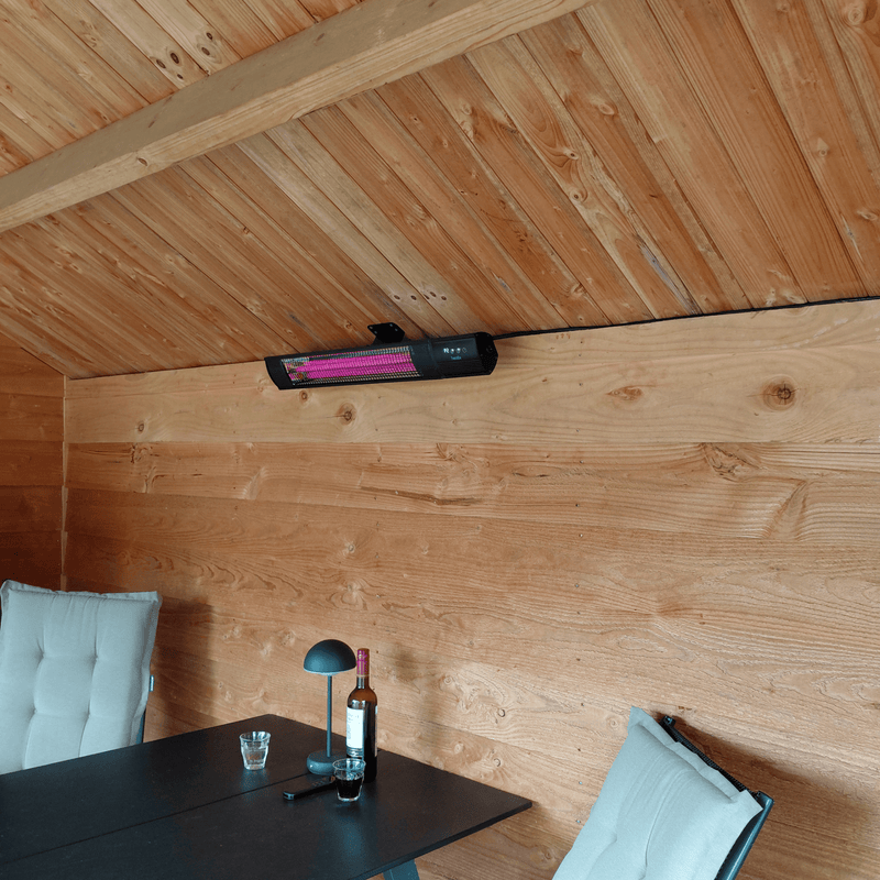 Carbon Rose Gold Heizstrahler 2500W – Wandmontierter Heizstrahler